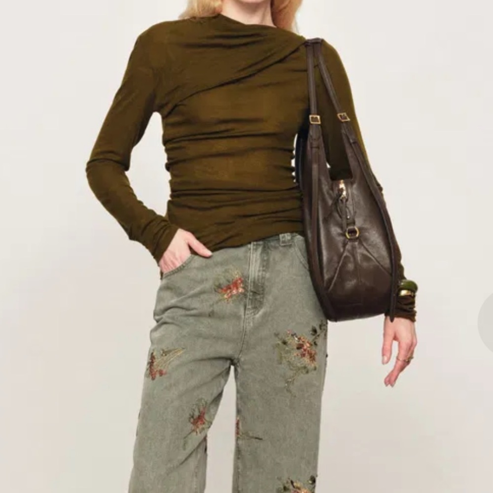 Edith Mock knit Top